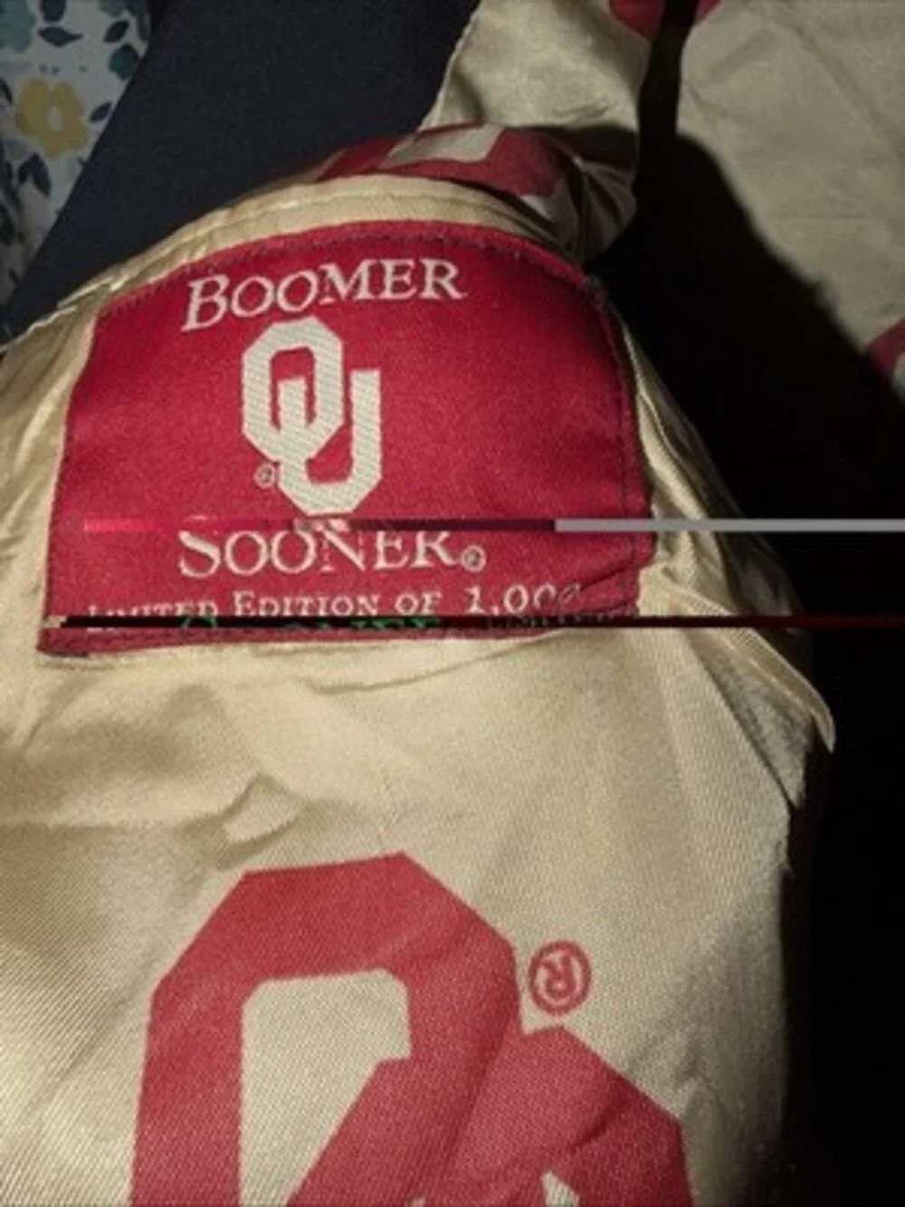 Vintage OU Boomer Sooner Limited Edition To 1000 Blazer Large (1 Button Off)